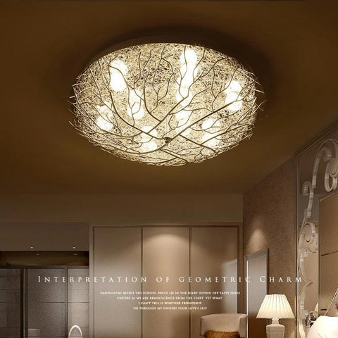 Nia - Modern LED Ceiling Light - Silky decor