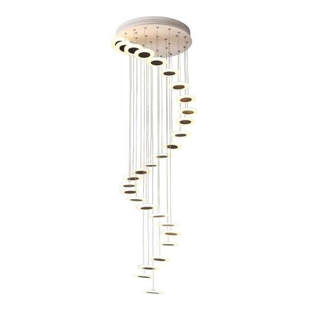 Ayesha - Spiral Modern Hanging LED Lights - Silky decor