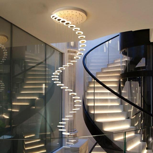 Ayesha - Spiral Modern Hanging LED Lights– Silky decor
