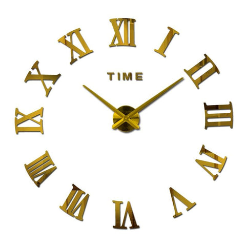 Serilda - Modern 3D DIY Wall Clock - Silky decor