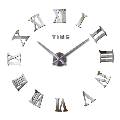 Serilda - Modern 3D DIY Wall Clock - Silky decor