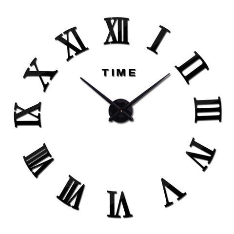 Serilda - Modern 3D DIY Wall Clock - Silky decor