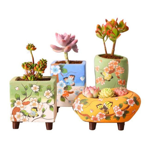 Corazon - Eclectic Decorative Flower Pots - Silky decor