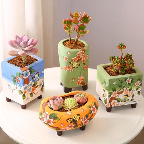 Corazon - Eclectic Decorative Flower Pots - Silky decor