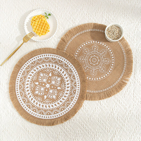 Modern Woven Table Mats