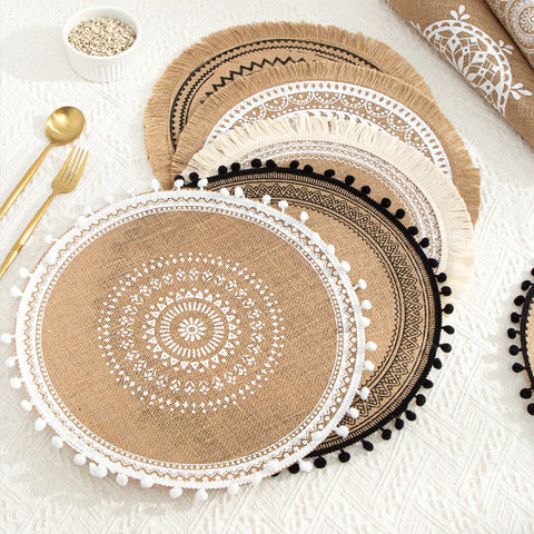 Modern Woven Table Mats