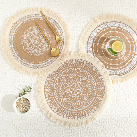 Modern Woven Table Mats