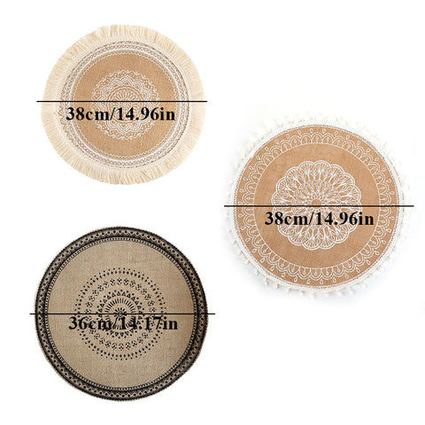 Modern Woven Table Mats