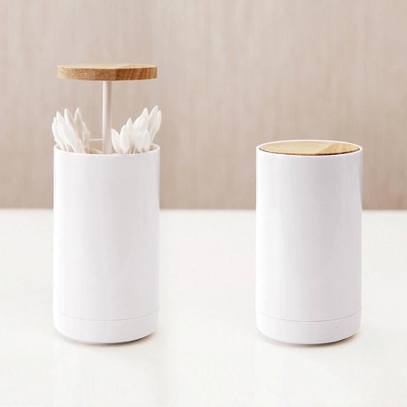 Automatic Wooden Toothpick Holder– Silky decor
