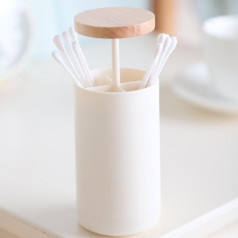 Automatic Wooden Toothpick Holder - Silky decor