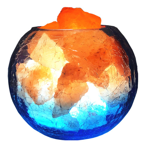 Ice and Fire Himalayan Salt Lamp