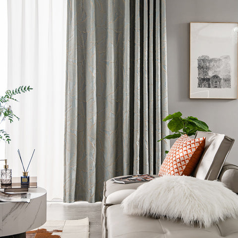 Premium Thick Jacquard Curtains