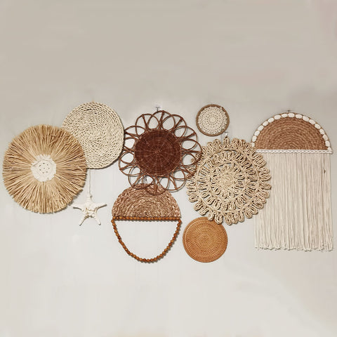 Round Rattan Wall Hanging Crafts
