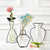 Vintage Metalic Flower Pot
