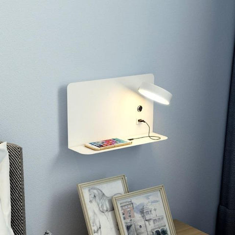 Putri - USB Bedside Wall Lamp - Silky decor