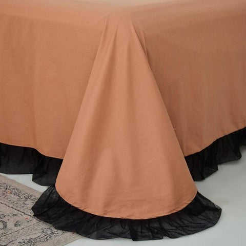 Akello - Majestic Lace Duvet Cover Set - Silky decor