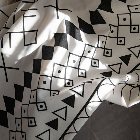 Bohemian Cotton Linen Window Curtain