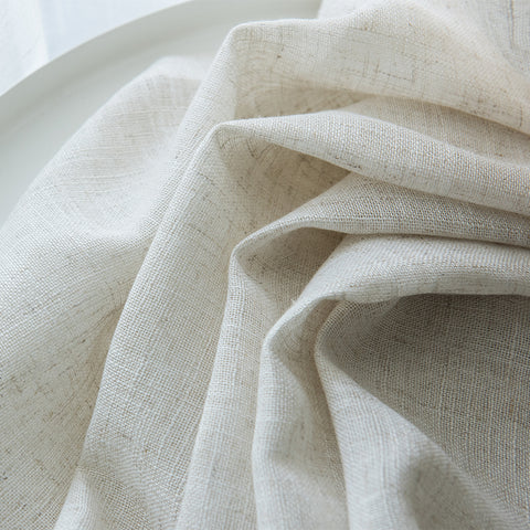 Modern Linen Thick Gauze Curtain