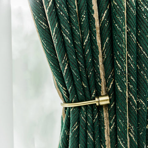 Blackout Luxury Dark Green Curtain