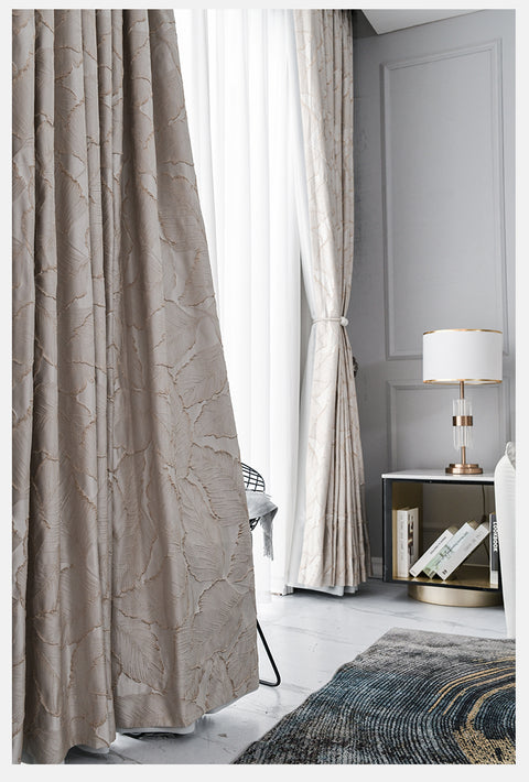 Premium Thick Jacquard Curtains