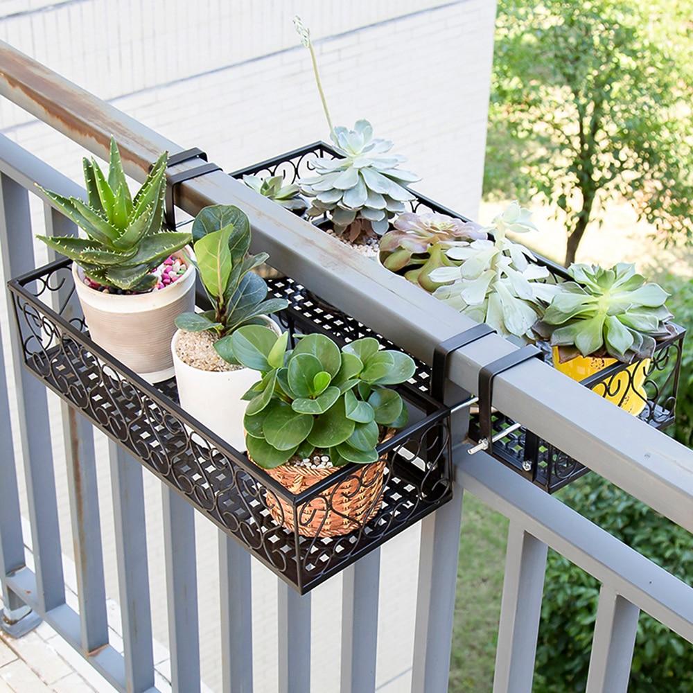 Balcony Flower Pot Holder– Silky decor