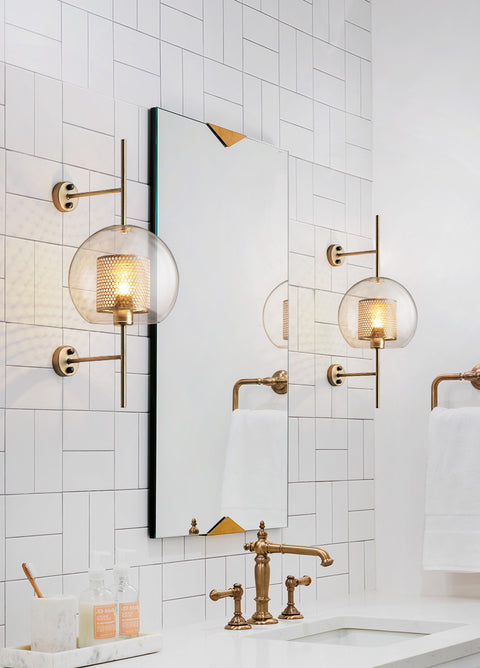 Industrial style wall lamp