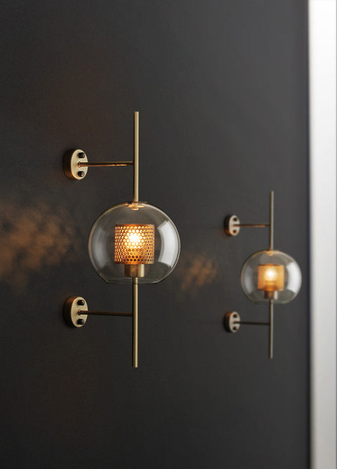 Industrial style wall lamp