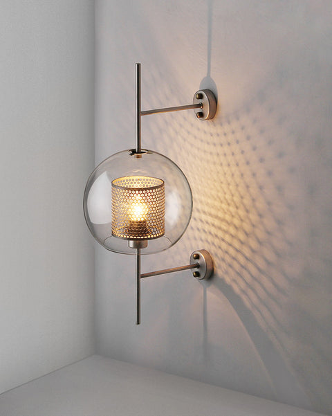 Industrial style wall lamp