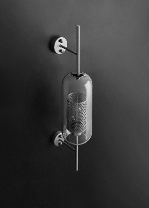 Industrial style wall lamp