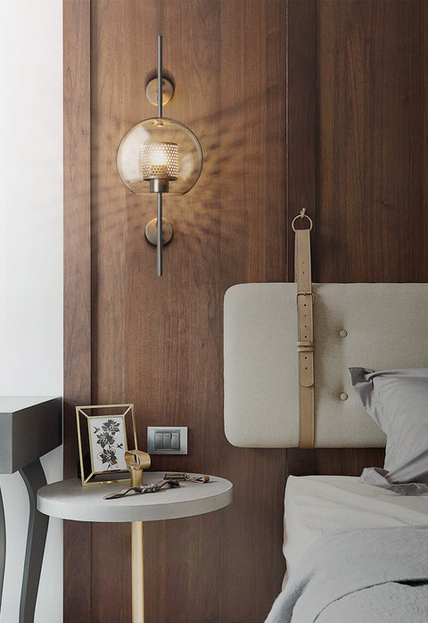 Industrial style wall lamp