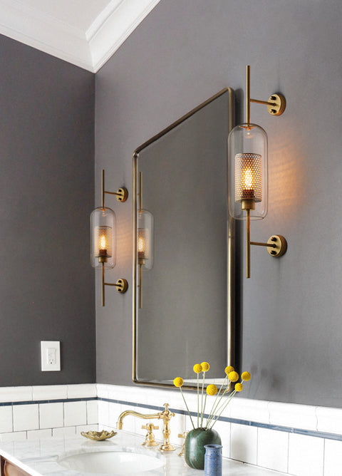 Industrial style wall lamp
