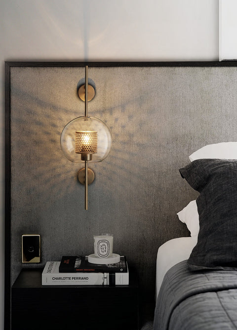 Industrial style wall lamp