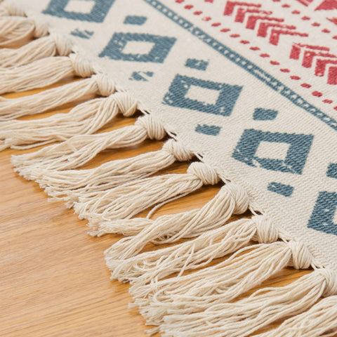 Bohemian Handwoven Floor Mat