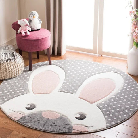 Beautiful Round Kids Rug