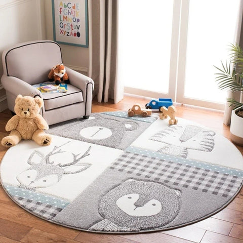 Beautiful Round Kids Rug