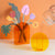 Rainbow Colors Acrylic Vase