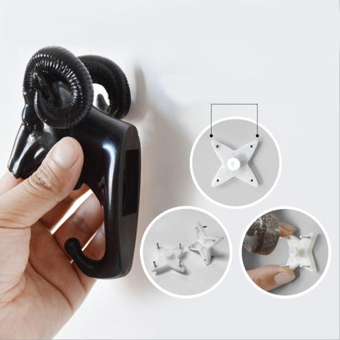 Andee - Animal head hooks - Silky decor