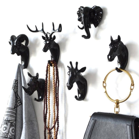 Andee - Animal head hooks - Silky decor