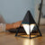 Paak - Dimmable Pyramid Bedside Lamp - Silky decor