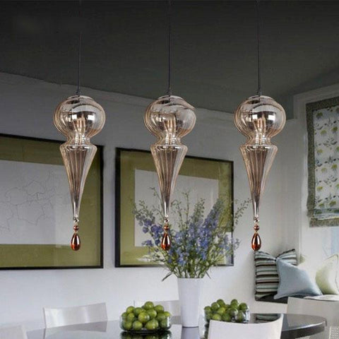 Pinya - Exotic Glass Chandelier - Silky decor