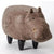 Dondi - Beautiful Hippo Storage Stool - Silky decor