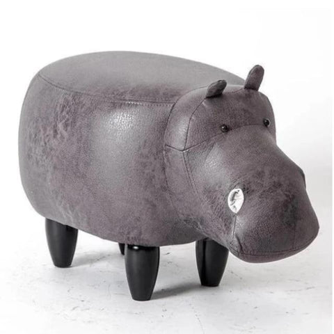 Dondi - Beautiful Hippo Storage Stool - Silky decor