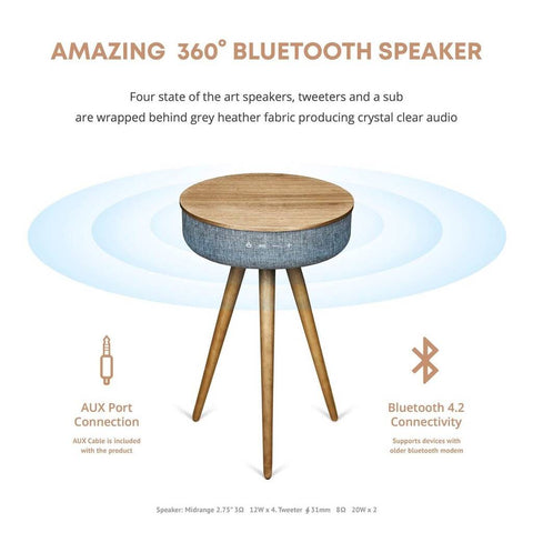 Wireless Charging Table Speaker
