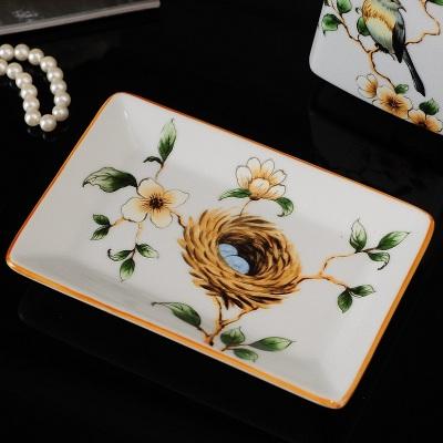 CERAMIC BATHROOM ACCESSORIES SET - Silky decor