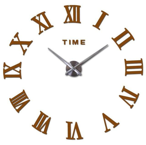 Serilda - Modern 3D DIY Wall Clock - Silky decor
