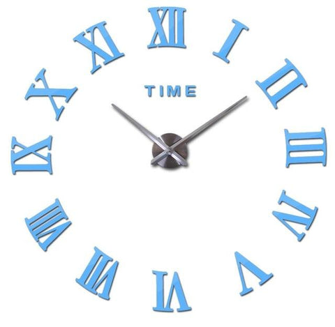 Serilda - Modern 3D DIY Wall Clock - Silky decor