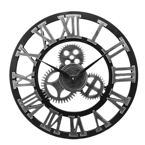 Industrial Style Wall Clock