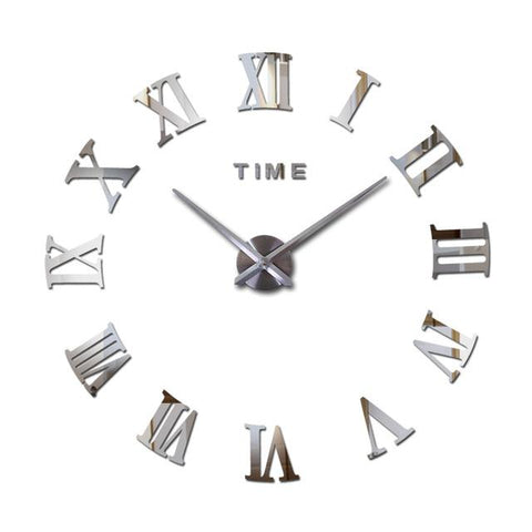 Serilda - Modern 3D DIY Wall Clock - Silky decor