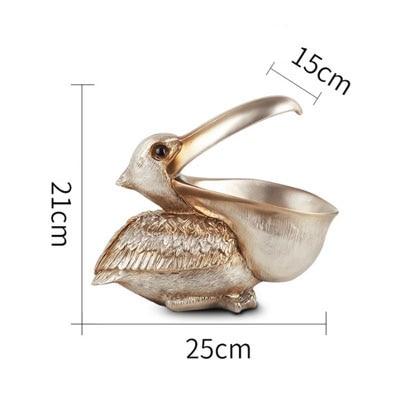 Topika- Pelican Storage Basket - Silky decor
