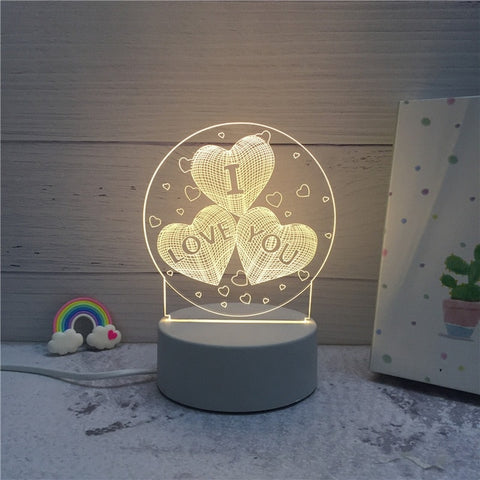 Novelty Illusion Night Lamp